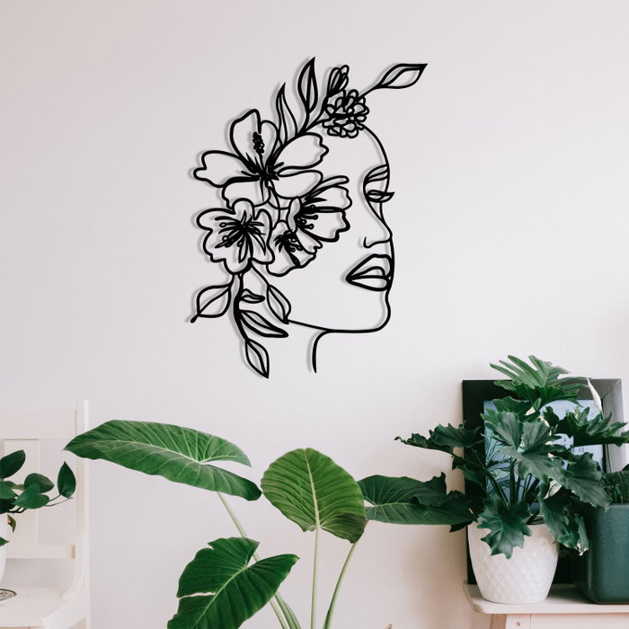 Wallity Farfalla Accesorio decorativo de pared metálico Negro